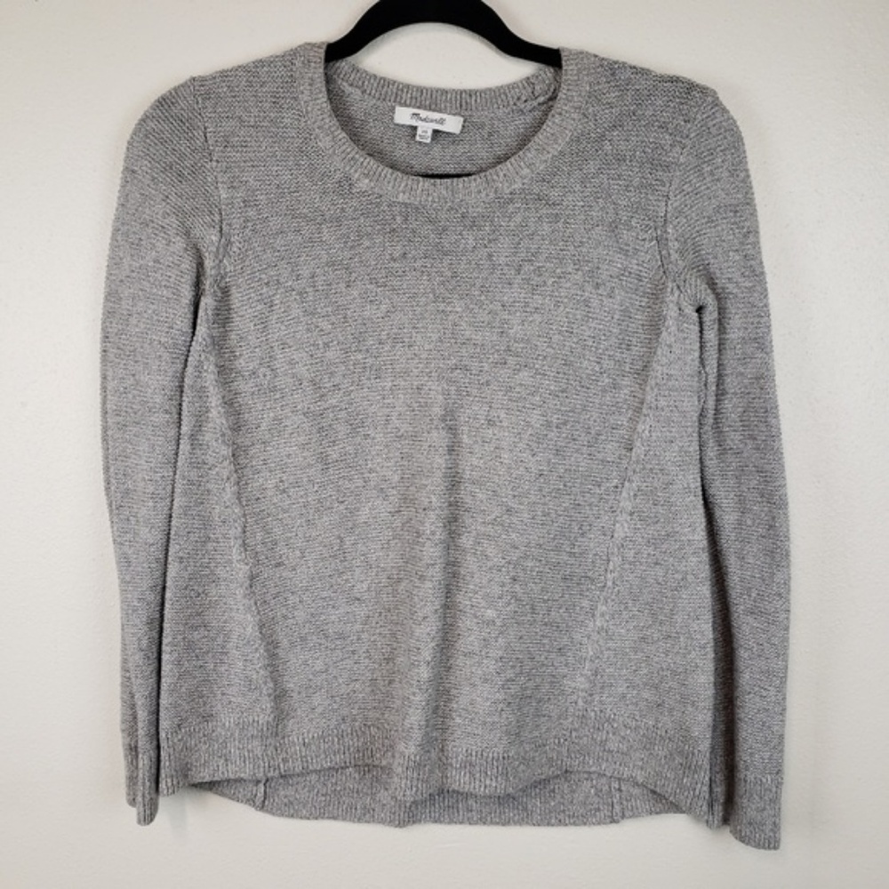 Madewell Riverside Textured pullover sweater xs - Picture 2 of 8